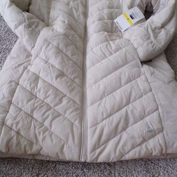 NWT Spyder cream puffer jacket M - Picture 3 of 10